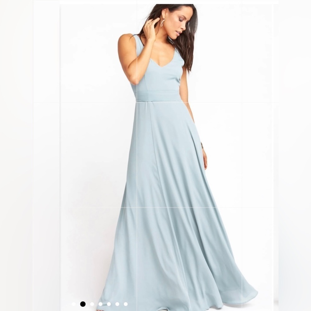 Show Me Your Mumu Jenn Silver Sage Maxi Dress - Picture 3 of 4